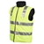 KINCROME Hi Vis Reversible Reflective Safety Vest, Size L, Yellow/Navy.