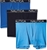 3 x NAUTICA Men's 3pk Trunks, Size S, Cotton/Elastane, Blue/Multi Buyers N