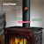 GENERIC BRAND 4 Blades Heat Powered Stove Fan, Heat for Wood/Log Burner/Fir