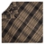 DICKIES Men's L/S Flannel Shirt, Size 3XL, Army Green/Black Plaid, WL650MPB