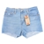 LEVI'S Women's High-Rise Shorts, Size 28, 71% Cotton, Light Blue (Tribeca S