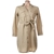 JACHS GIRLFRIEND Women's Linen Dress, Size L, 55% Linen / 45% Cotton, Khaki