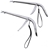 10 x Stainless Steel Hook Removal Tools.