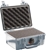 PELICAN Protector Case with Foam, Silver, 20.62 x 9.04 x 16.66 cm. Buyers