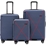 TOSCA London Luggage Hardside Luggage Case, Navy, 64cm. Minor scratch marks