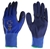 12 Pairs x FRONTIER Stylus Touch Screen Approved Gloves, Size XL, Blue.