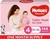 HUGGIES Ultra Dry Nappies Girls Size 4, 10-15kg, One Month Supply, 144 Coun