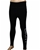 DKNY Women's Distressed Crackle Logo Leggings, Size L, 90% Cotton, Black/Si