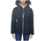 TOMMY HILFIGER Women's Puffer Hoodie Jacket, Size M, Navy Blue (NVY). Buye