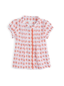Pumpkin Patch Girl's Strawberry Print To