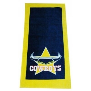 Nth QLD Cowboys NRL 2pk Hand Towel