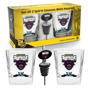 Penrith Panthers NRL 2 Spirit Glass and 