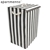 Apartmento Striped Laundry Basket - Black/White