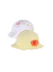 Pumpkin Patch Baby Girl's Reversible Hat