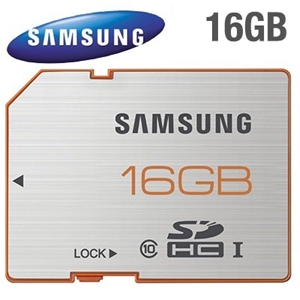 Samsung Plus 16GB Class 10 SDHC UHS-I Me