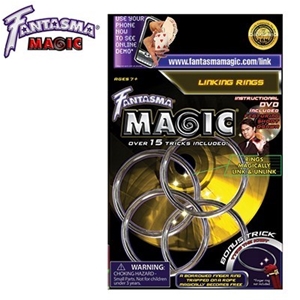 Fantasma Magic Linking Rings Magic Kit w
