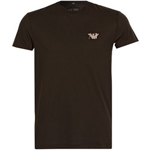 Armani Mens Slim Fit Gel Logo T-Shirt