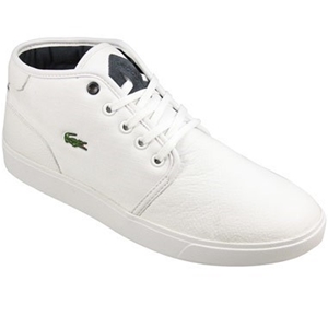 Lacoste Mens Benoit Cre Leather Trainers