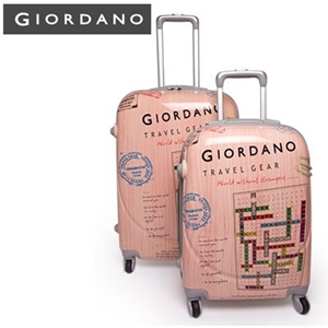 Giordano GH5005 2 Pce Luggage Set: Scrab