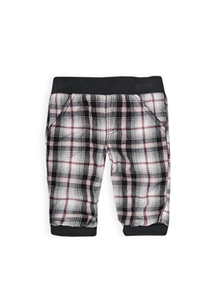 Pumpkin Patch Check Lined Pant