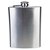 Stainless Steel Hip Flask w/ Shot Glasses