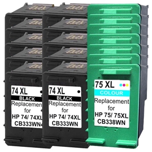HP7XL4 Compatible Inkjet Cartridge Set #