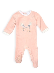 Pumpkin Patch Baby Girl's Velour All In 