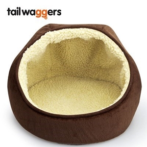 Tail Waggers 44x38cm Heated Cat Bed - Br