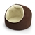 Tail Waggers 44x38cm Heated Cat Bed - Brown