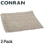 2-Pack Conran Soho 600GSM Face Washers - Linen