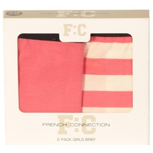 French Connection Junior Girls 2 Pack Br