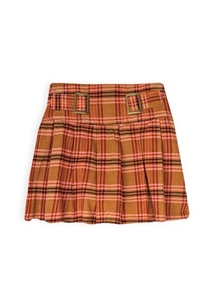 Pumpkin Patch Girl's Check Pleated Skirt