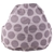 Home Couture The SEATER Lounge Bag - Dotty Grey