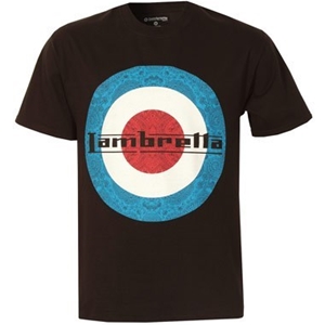 Lambretta Mens Paisley Target T-Shirt