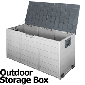 Giantz 290L Outdoor Storage Box - Grey