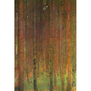 Tannenwald by Klimt, 75x50cm Canvas Prin