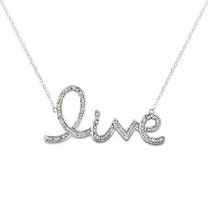 1/10 Carat Diamond Necklace with Chain i