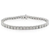 1/4 Carat Diamond Tennis Bracelet in Sterling Silver