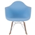 2 x Eames RAR Replica Rocker Chairs - Blue