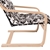 Home Couture Birch Bentwood Recliner Chair: Floral