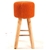 UniGift Knitted Bar Stool - Orange