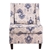 Home Couture Victoria Armchair - Blue Ikat