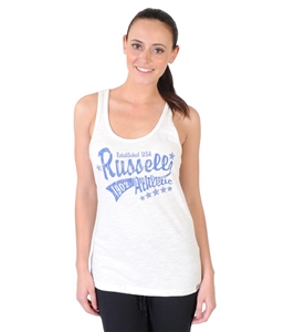 Russell Athletic Womens Vintage Slub Tan