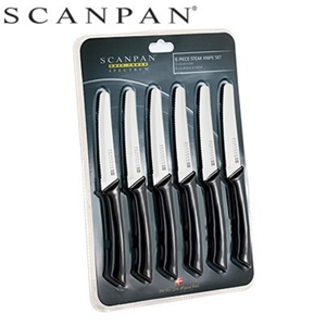 Scanpan Spectrum 6Pce Steak Knife Set - 