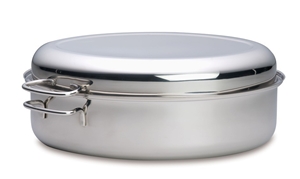 Baccarat Entree Stainless Steel Oval Roa