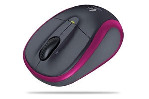 Logitech Wireless Mouse M205 (Black/Pink