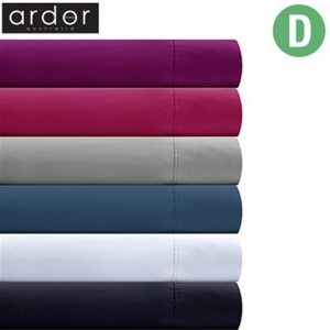 1000TC Ardor Double Bed Sheet Set- Auber