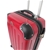 2pc Hard Shell Travel Bag Luggage Set -Spinner Wheels -Red