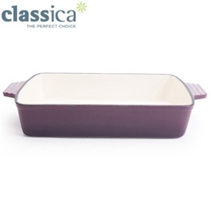 Classica 33cm Cast Iron Roaster - Purple