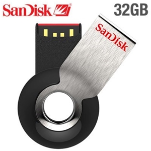 SanDisk Cruzer Orbit USB Flash Drive - 3